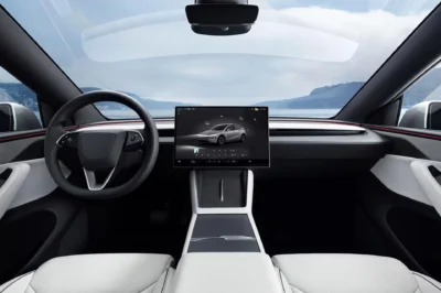 Tesla Model Y Screen