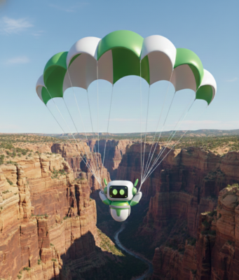 WhipSmart Mascot: Whip-E Takes Flight