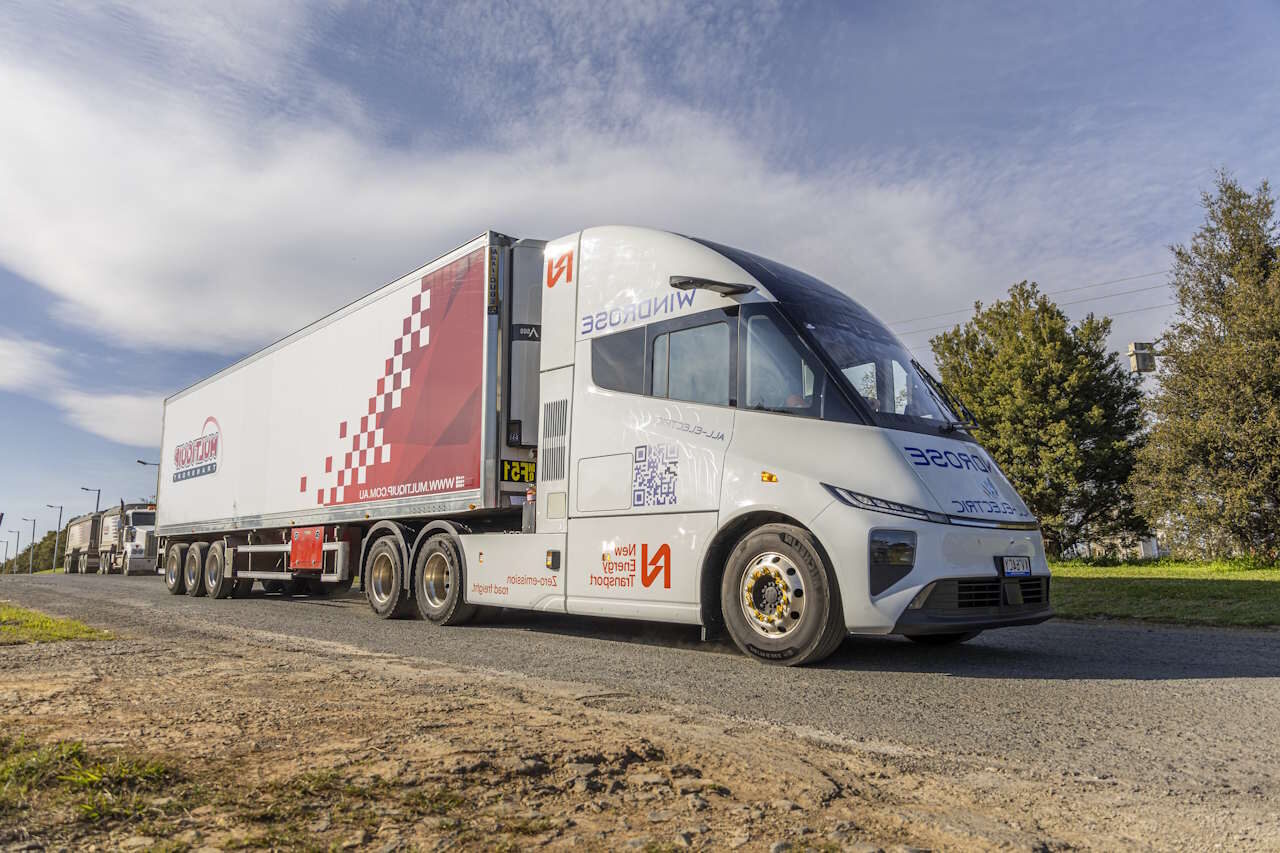 A Windrose EV truck